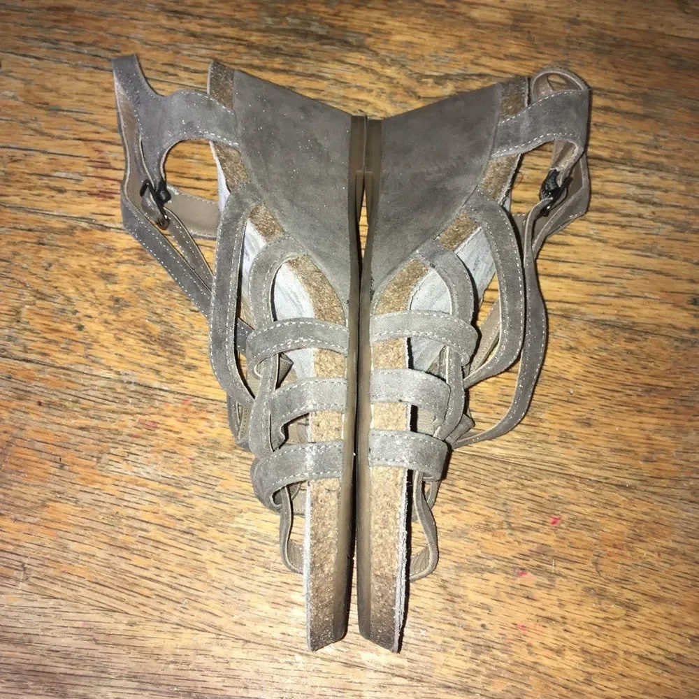 Mephisto air relax Lyla wedge sandals, size 40